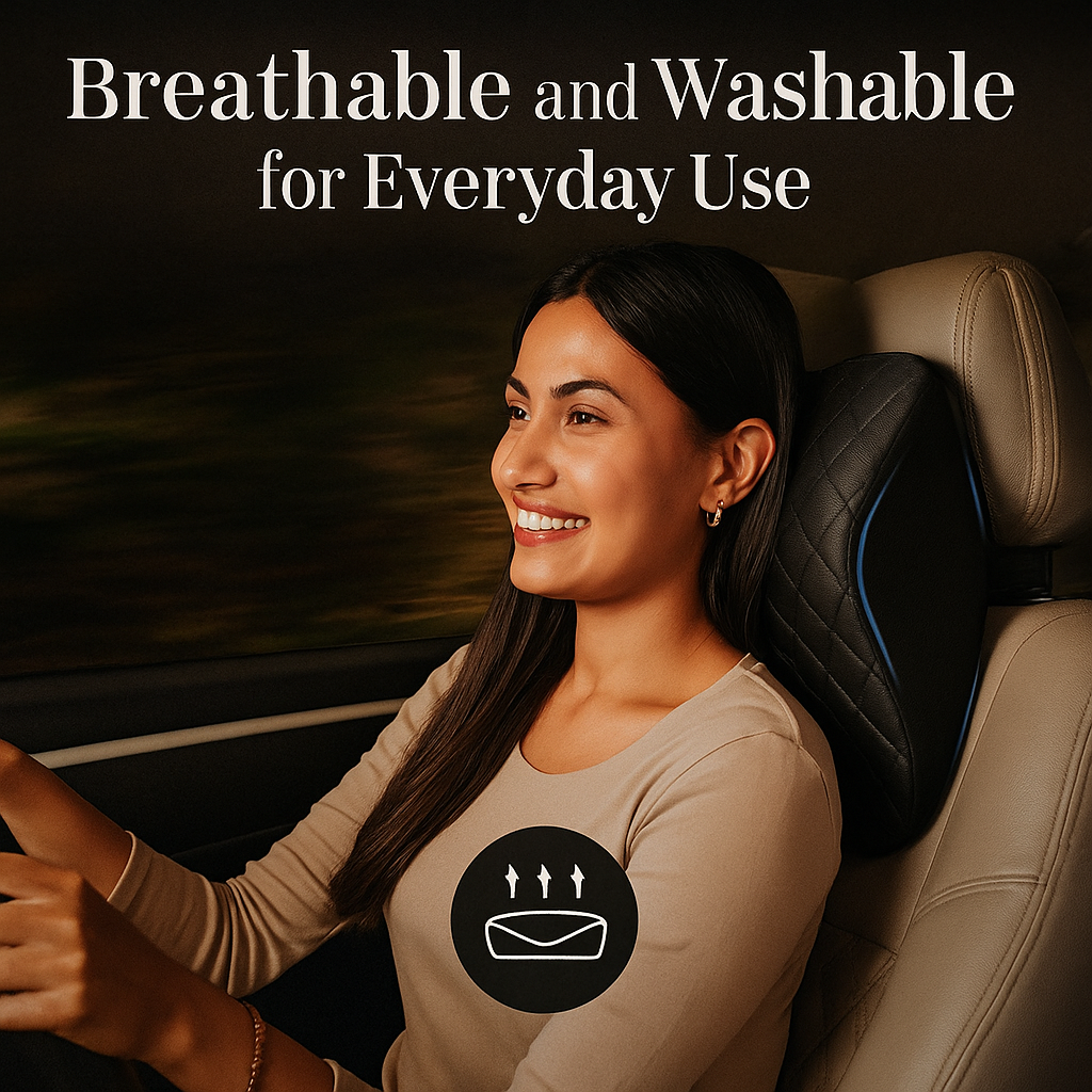 Car Rest Neck & Shoulder Support Pillow