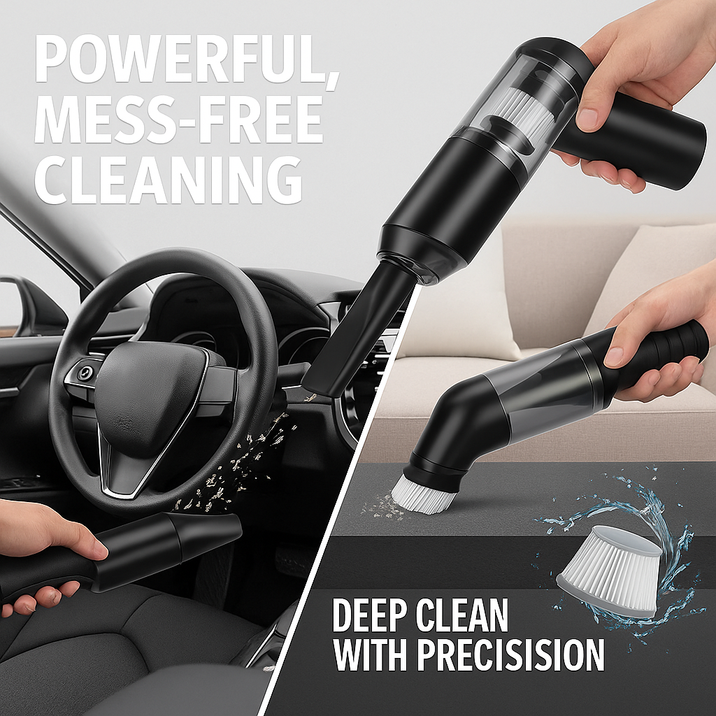 3-in-1  Car Cordless Vacuum & Blower