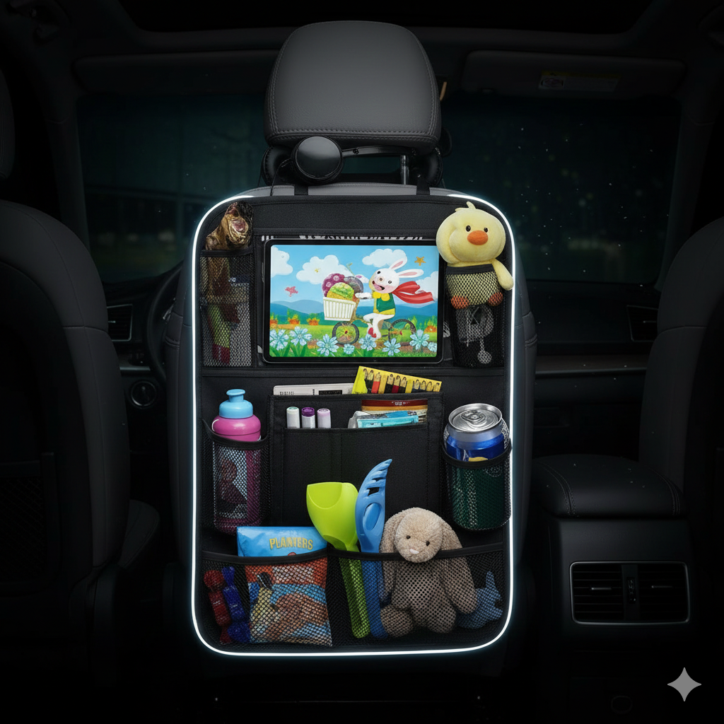 Car Back Seat Organizer