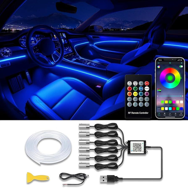 RGB LED Ambient Car Interior Lights